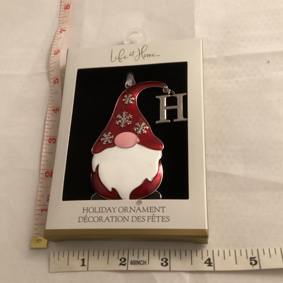 New with tag Christmas Dwarf with « H » Holiday ornament - Picture 3 of 3